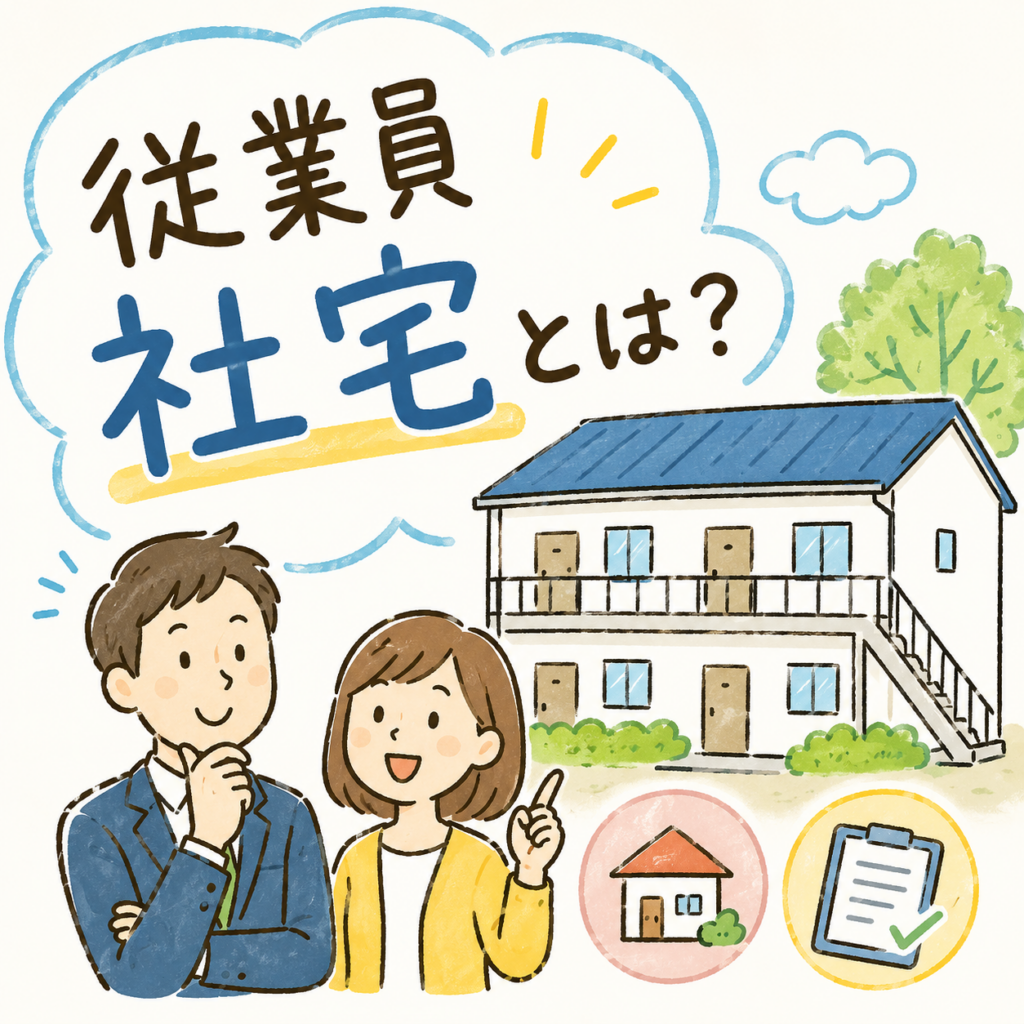 従業員社宅とは？会社と従業員の双方にメリットがある福利厚生制度をわかりやすく解説